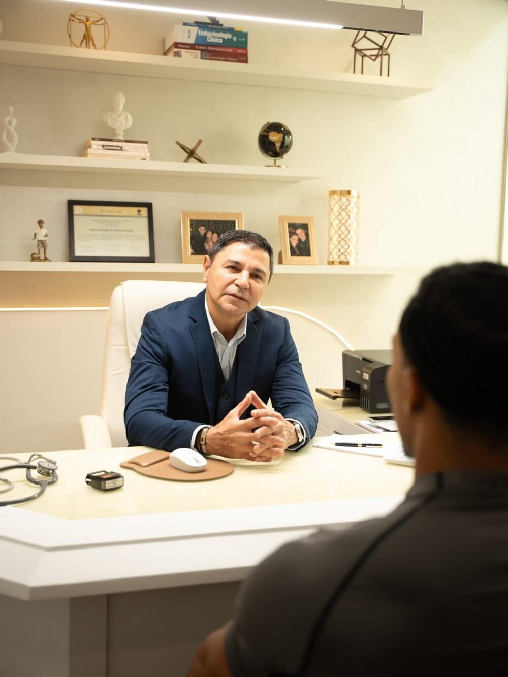 Consultório médico do Instituto Aureus